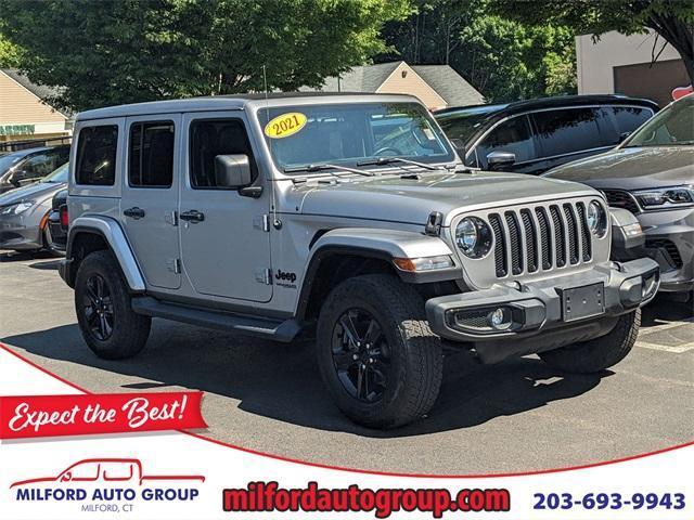 used 2021 Jeep Wrangler Unlimited car, priced at $39,999