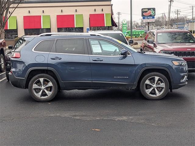 used 2021 Jeep Cherokee car, priced at $24,606