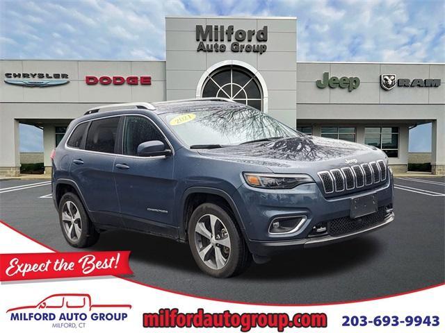 used 2021 Jeep Cherokee car, priced at $25,992