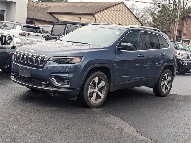 used 2021 Jeep Cherokee car, priced at $24,606