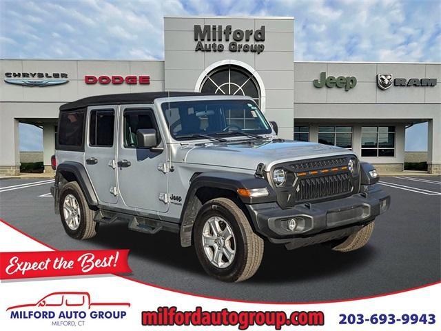 used 2022 Jeep Wrangler Unlimited car, priced at $31,937