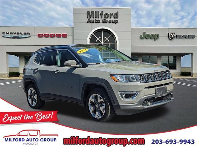 used 2021 Jeep Compass car, priced at $22,998