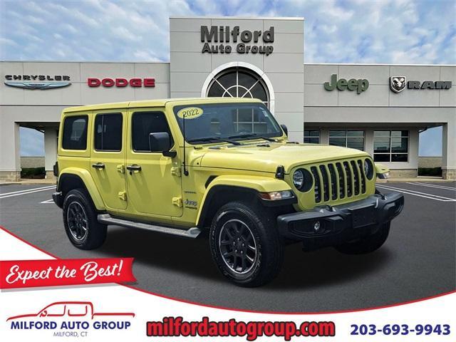 used 2022 Jeep Wrangler Unlimited car, priced at $34,544