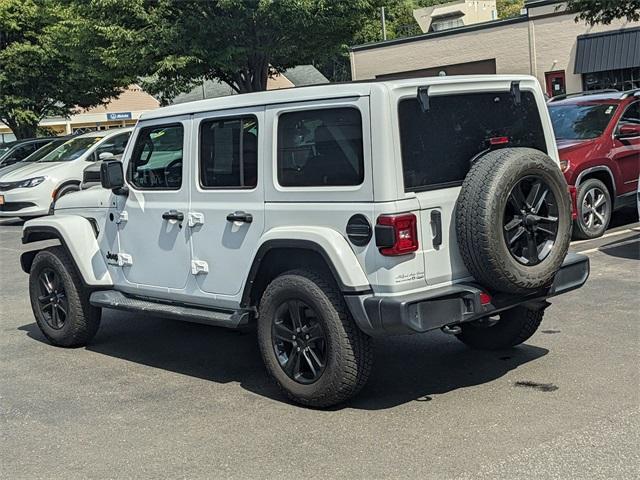 used 2021 Jeep Wrangler Unlimited car, priced at $30,874