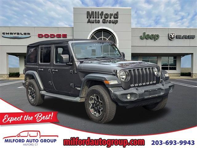 used 2021 Jeep Wrangler Unlimited car, priced at $29,284