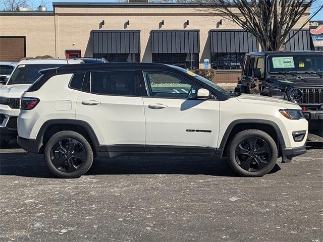 used 2021 Jeep Compass car, priced at $22,425