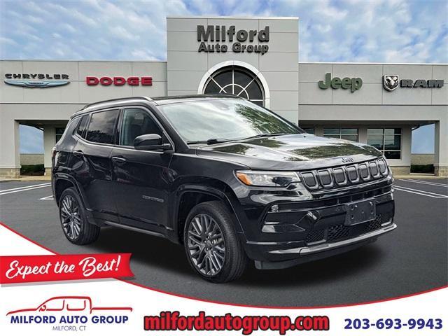used 2022 Jeep Compass car, priced at $28,448