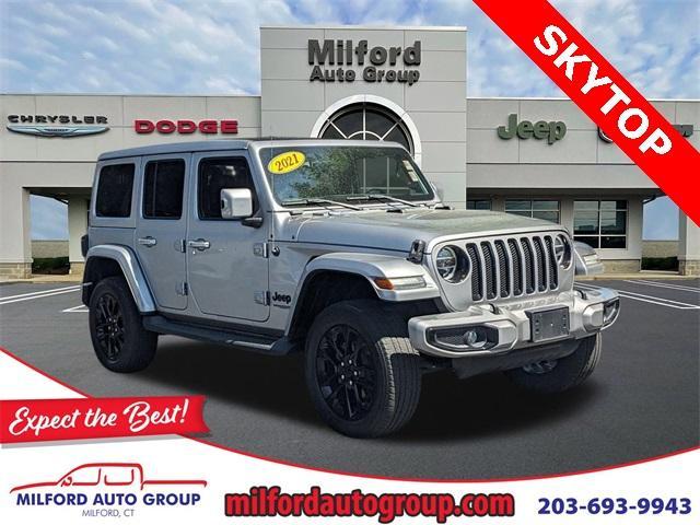 used 2021 Jeep Wrangler Unlimited car, priced at $38,047