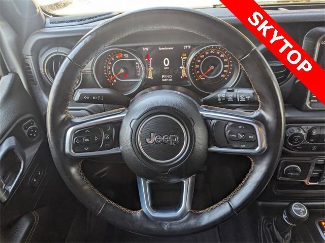 used 2021 Jeep Wrangler Unlimited car, priced at $37,452