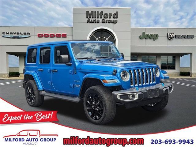 used 2023 Jeep Wrangler 4xe car, priced at $33,685