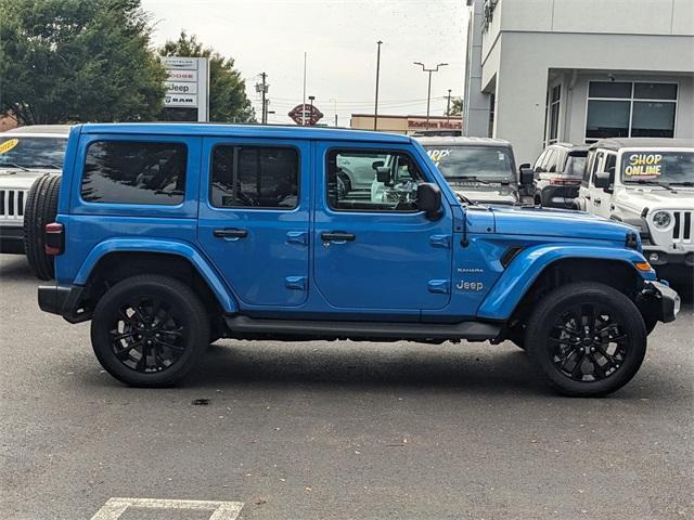 used 2023 Jeep Wrangler 4xe car, priced at $33,685