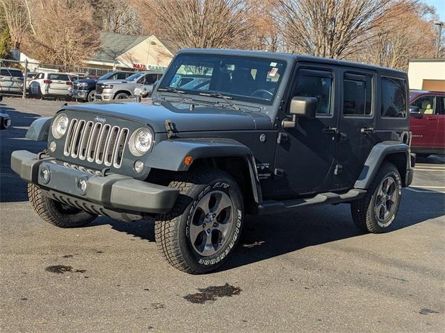 used 2018 Jeep Wrangler JK Unlimited car, priced at $24,996