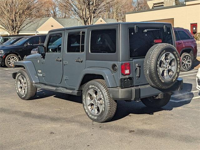 used 2018 Jeep Wrangler JK Unlimited car, priced at $24,996