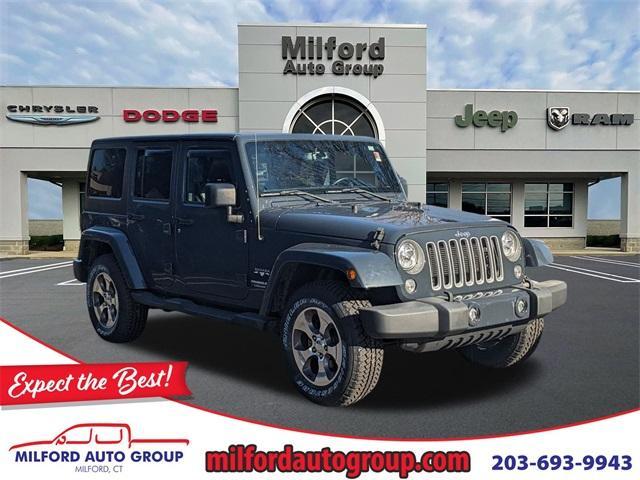 used 2018 Jeep Wrangler JK Unlimited car, priced at $24,996