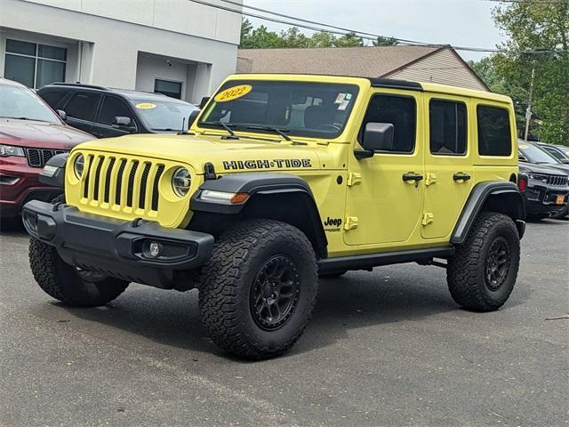 used 2022 Jeep Wrangler Unlimited car, priced at $42,979
