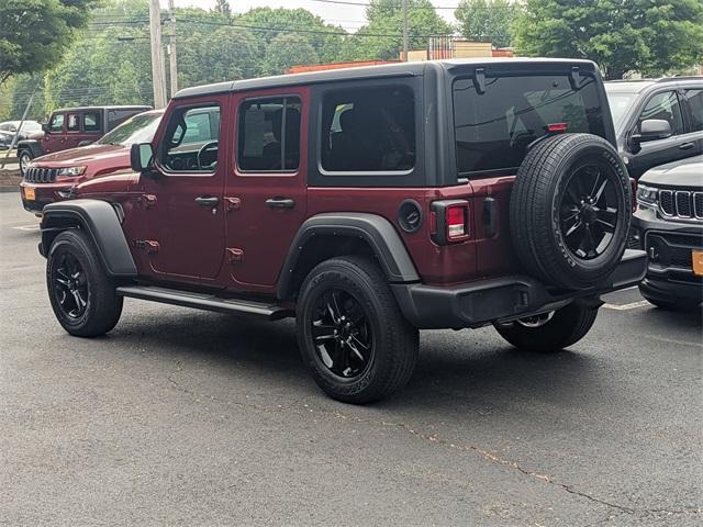 used 2021 Jeep Wrangler Unlimited car, priced at $37,999