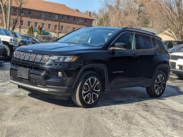 used 2022 Jeep Compass car, priced at $22,735