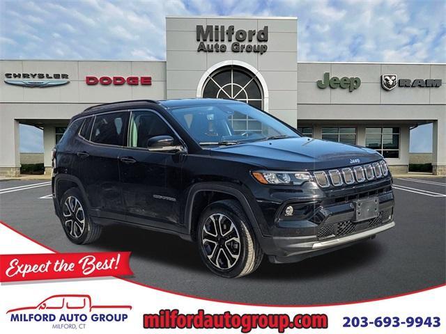 used 2022 Jeep Compass car, priced at $23,915