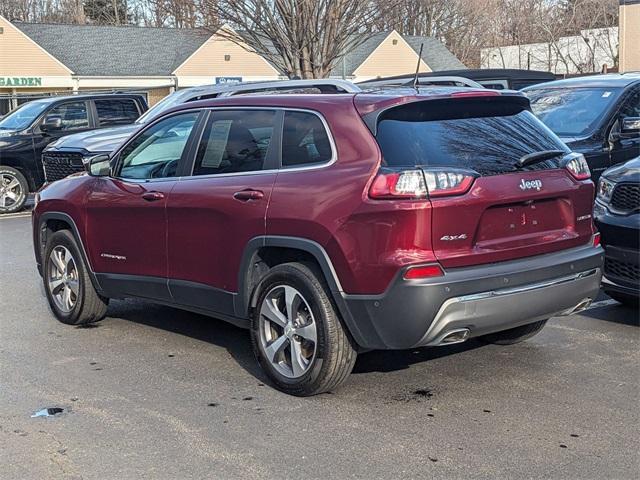 used 2021 Jeep Cherokee car, priced at $23,344