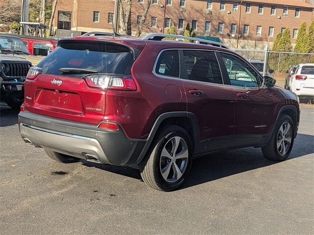 used 2021 Jeep Cherokee car, priced at $23,344