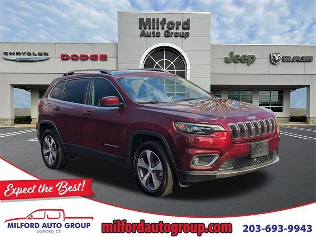 used 2021 Jeep Cherokee car, priced at $23,478