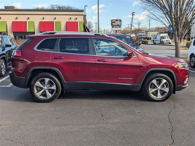 used 2021 Jeep Cherokee car, priced at $23,344