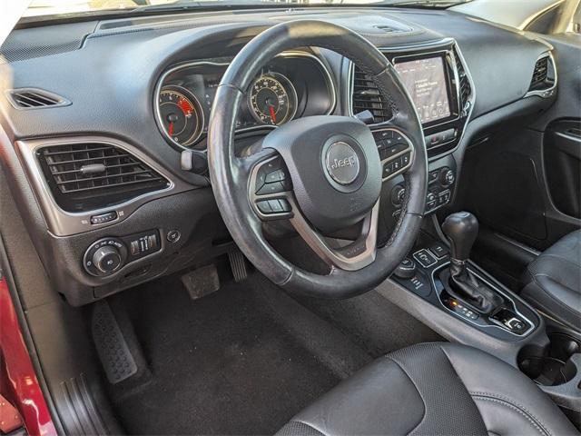 used 2021 Jeep Cherokee car, priced at $23,344