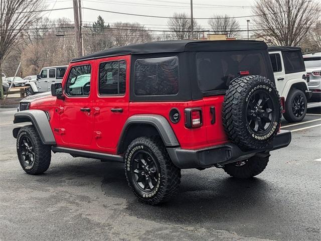 used 2021 Jeep Wrangler Unlimited car, priced at $34,999