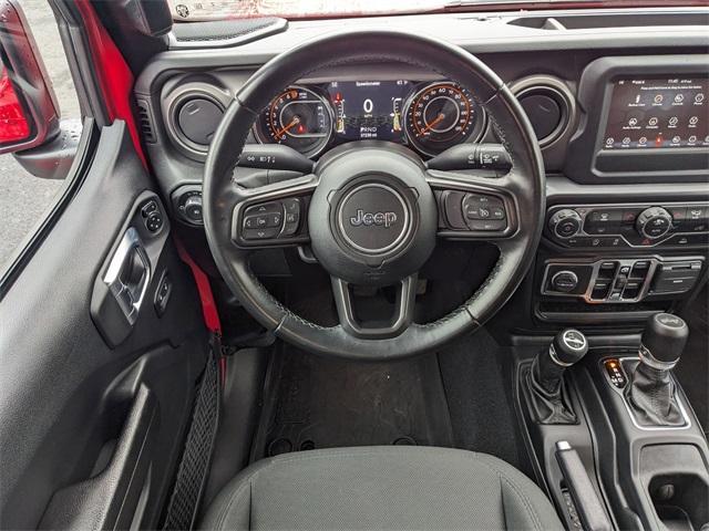 used 2021 Jeep Wrangler Unlimited car, priced at $34,999