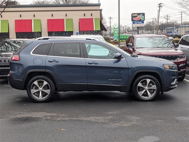 used 2021 Jeep Cherokee car, priced at $23,160