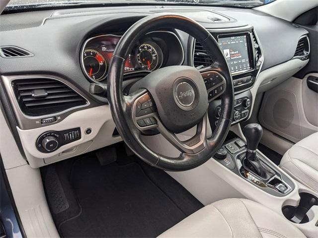 used 2021 Jeep Cherokee car, priced at $23,160