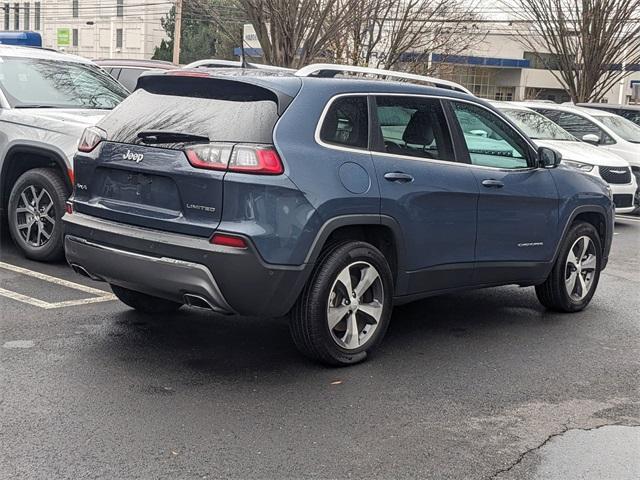 used 2021 Jeep Cherokee car, priced at $23,160