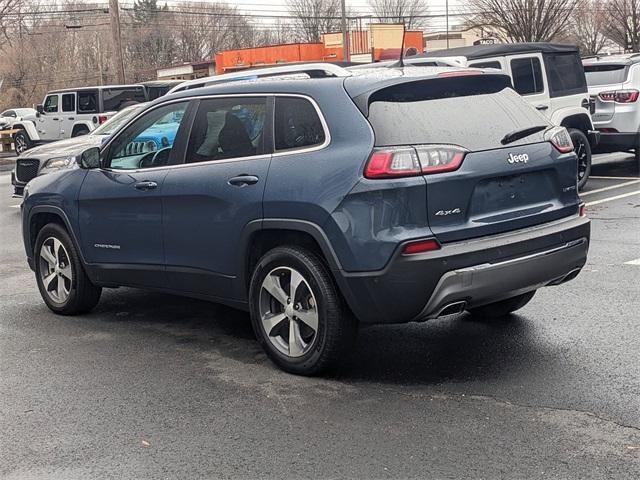 used 2021 Jeep Cherokee car, priced at $23,160