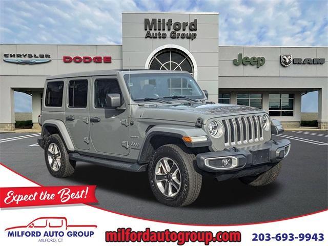 used 2020 Jeep Wrangler Unlimited car, priced at $31,999