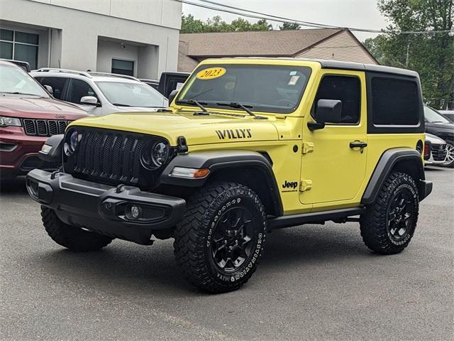 used 2023 Jeep Wrangler car, priced at $33,653