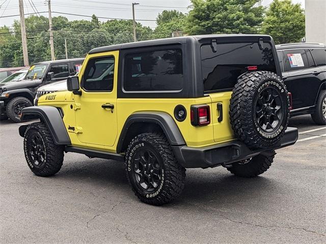 used 2023 Jeep Wrangler car, priced at $33,653