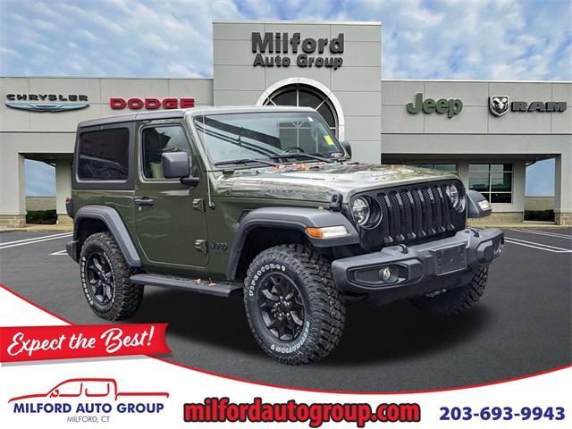 used 2021 Jeep Wrangler car, priced at $31,999