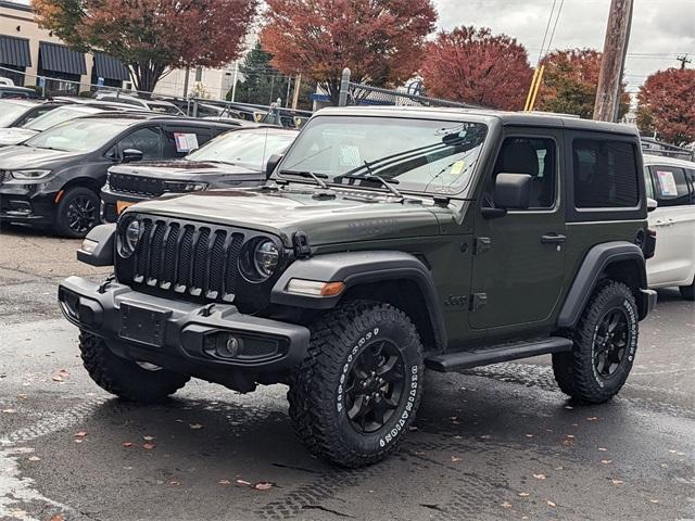 used 2021 Jeep Wrangler car, priced at $31,999