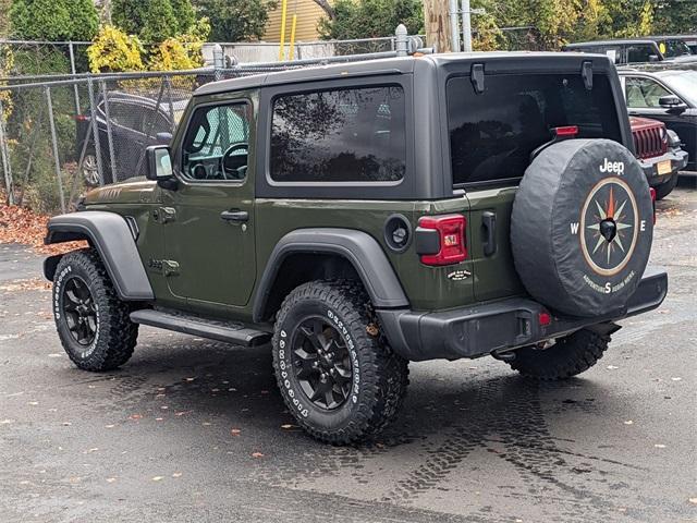 used 2021 Jeep Wrangler car, priced at $31,999