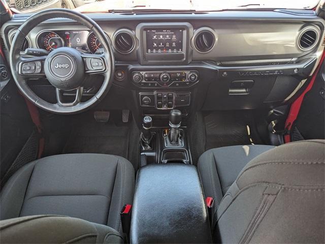 used 2022 Jeep Wrangler Unlimited car, priced at $31,848
