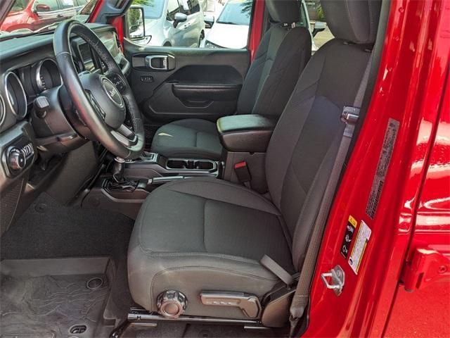 used 2022 Jeep Wrangler Unlimited car, priced at $31,848