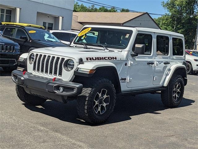 used 2021 Jeep Wrangler Unlimited car, priced at $42,999