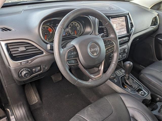 used 2021 Jeep Cherokee car, priced at $26,190