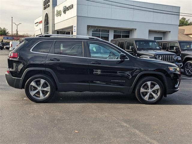 used 2021 Jeep Cherokee car, priced at $26,190