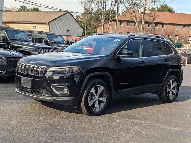 used 2021 Jeep Cherokee car, priced at $26,190