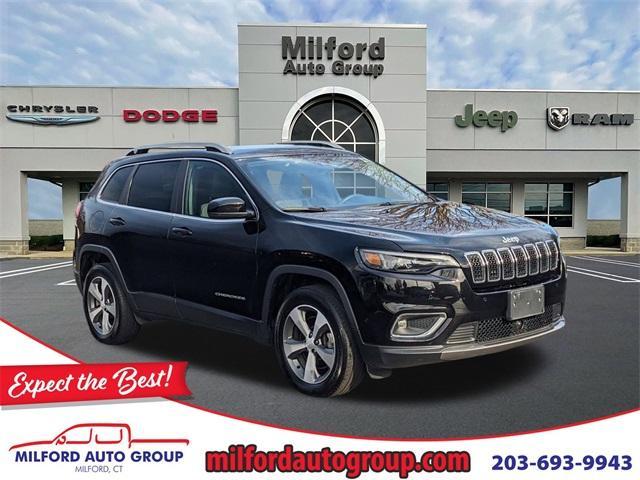 used 2021 Jeep Cherokee car, priced at $26,190