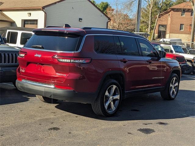 used 2021 Jeep Grand Cherokee L car, priced at $35,651