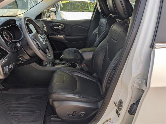 used 2021 Jeep Cherokee car, priced at $25,619