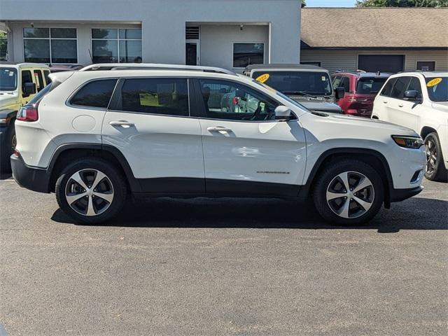 used 2021 Jeep Cherokee car, priced at $25,619