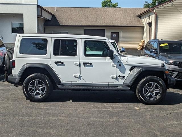 used 2021 Jeep Wrangler Unlimited car, priced at $34,999